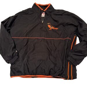 Vintage Majestic Baltimore Orioles Pullover Jacket XXL